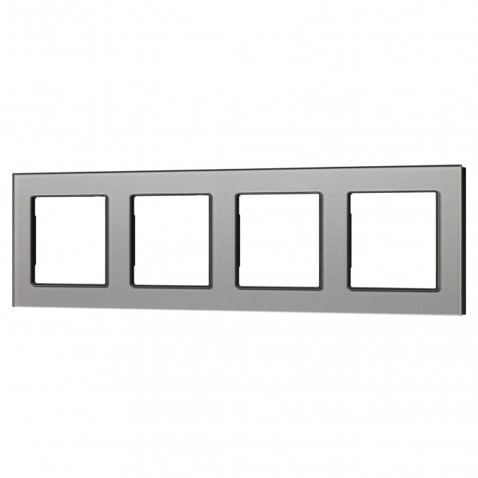 Рамка стеклянная FRM-GLARE-GS-4-GR, Arlight, 043804, изображение 1 Рамка стеклянная FRM-GLARE-GS-4-GR, Arlight, 043804, изображение 1