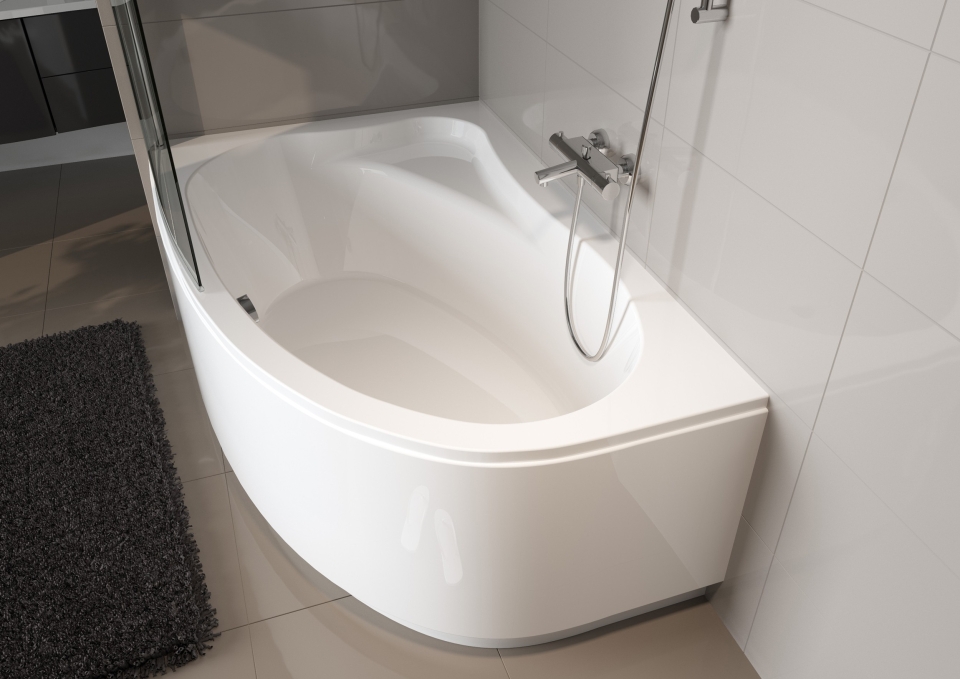 Ванна акриловая Riho Lyra 140x90 R B019001005 угловая Ванна акриловая Riho Lyra 140x90 R B019001005 угловая