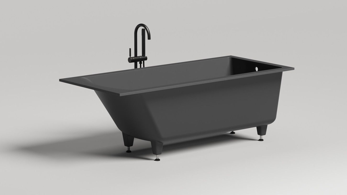 Ванна из искусственного камня Salini Cascata 170x75 104123M белая матовая встраиваемая Ванна из искусственного камня Salini Cascata 170x75 104123M белая матовая встраиваемая