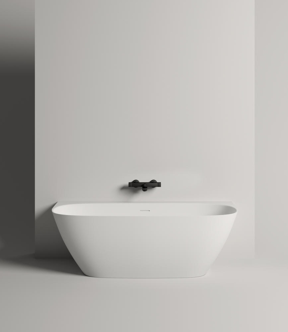 Ванна из литьевого камня Salini Sofia Wall 180x85 102513G белая глянцевая пристенная Ванна из литьевого камня Salini Sofia Wall 180x85 102513G белая глянцевая пристенная