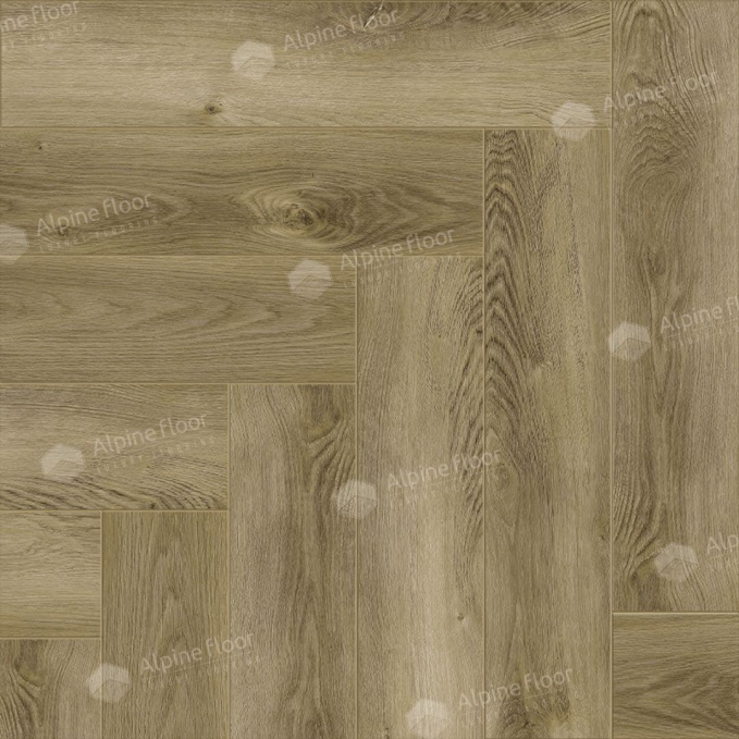 Каменный ламинат SPC Alpine Floor Parquet Light Дуб Кастор, ЕСО 13-34 MC