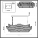 Люстра E14 15*40W WAYTA HALL (В 2-х КОРОБКАХ) ODL24 605 ODEON LIGHT 5073/15, схема товара Люстра E14 15*40W WAYTA HALL (В 2-х КОРОБКАХ) ODL24 605 ODEON LIGHT 5073/15, схема товара