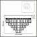 Люстра потолочная Е14 8*40W 220V ZAHA CLASSI LN26 120 LUMION 8266/8C, схема товара Люстра потолочная Е14 8*40W 220V ZAHA CLASSI LN26 120 LUMION 8266/8C, схема товара
