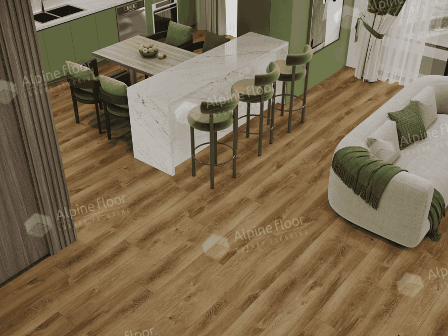 Инженерный кварцвиниловый ламинат Alpine Floor Premium 12 Дуб Карте, ECO 24-7 Инженерный кварцвиниловый ламинат Alpine Floor Premium 12 Дуб Карте, ECO 24-7