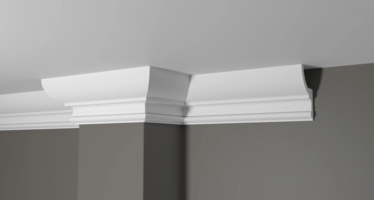 Карниз Decor-Dizayn DD507, 97x58x2000 мм Карниз Decor-Dizayn DD507, 97x58x2000 мм