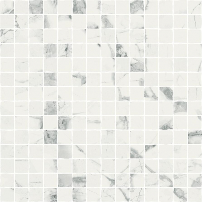 Мозаика Italon Charme Deluxe Invisible White Mosaico Split 30x30, 620110000121