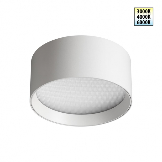Светильник накладной светодиодный с переключ. цв. температуры IP20 LED 18W 220-240V 3000К/4000К/6000К ORBIS OVER NT25 392 NOVOTECH 359596, изображение 1