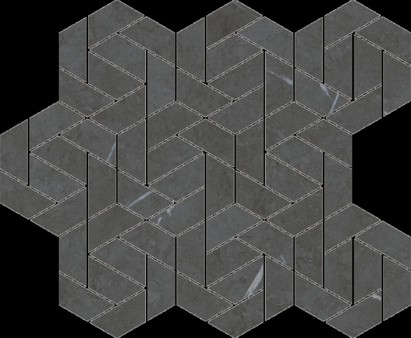 Мозаика Italon Metropolis Imperial Black Mosaico Icon 28.6x34.7, 620110000158 Мозаика Italon Metropolis Imperial Black Mosaico Icon 28.6x34.7, 620110000158