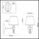 Бра E14 1*40W 220V MONTANA NEOCLASSI LN26 071 LUMION 4429/1W, схема товара
