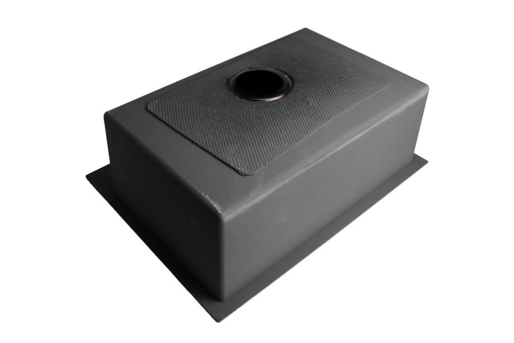 Мойка из нержавеющей стали Santegro 60 см STR6050BL графит