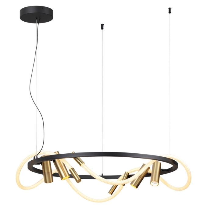 Подвесной светильник с раздельн. вкл. IP20 LED 50W 2020Лм 3000K CORDA HIGHTECH ODL23 299 ODEON LIGHT 4397/55L, фото на белом фоне Подвесной светильник с раздельн. вкл. IP20 LED 50W 2020Лм 3000K CORDA HIGHTECH ODL23 299 ODEON LIGHT 4397/55L, фото на белом фоне