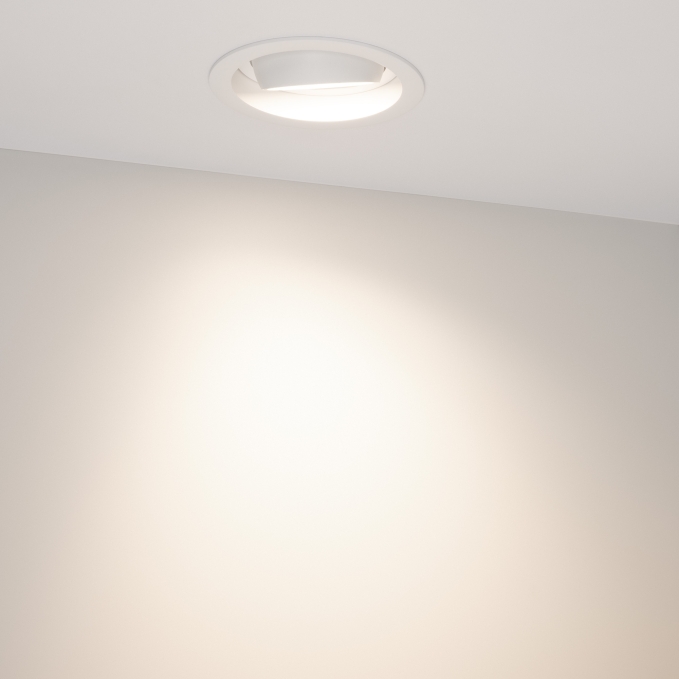 Светильник MS-VORTEX-BUILT-R135-30W Day4000 (WH-WH, 50 deg, 230V), Arlight, 057757, изображение 3 Светильник MS-VORTEX-BUILT-R135-30W Day4000 (WH-WH, 50 deg, 230V), Arlight, 057757, изображение 3