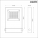 Ландшафтный светильник (прожектор) IP66 LED 50W 4000K 100-300V ARMIN STREET NT21 764 NOVOTECH 358579, схема товара Ландшафтный светильник (прожектор) IP66 LED 50W 4000K 100-300V ARMIN STREET NT21 764 NOVOTECH 358579, схема товара