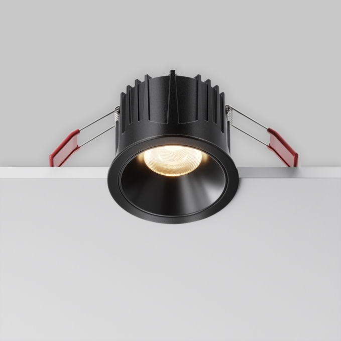 Встраиваемый светильник Альфа / Alfa LED 15 Вт 3000 К 60°, DL043-01-15W3K-RD-B-1, изображение 2 Встраиваемый светильник Альфа / Alfa LED 15 Вт 3000 К 60°, DL043-01-15W3K-RD-B-1, изображение 2