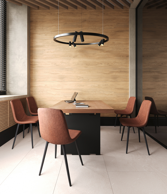 Керамический слэб StaroSlabs Matt Oakwood Honey Shape Tech 120x280 Керамический слэб StaroSlabs Matt Oakwood Honey Shape Tech 120x280