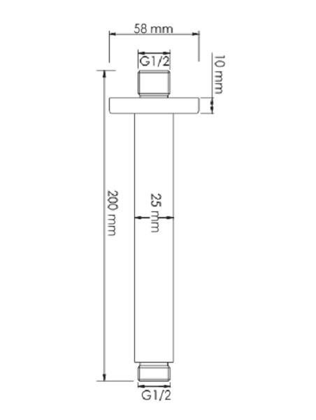 Душевая система WasserKRAFT  A9151.265.152.162.327.242.218.315