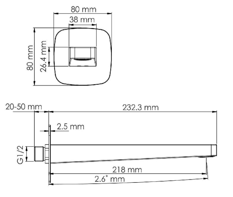 Душевая система WasserKRAFT  A9151.265.152.162.327.242.218.315