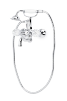 Смеситель для ванны с душем Boheme Crystal 273-CRST хром Смеситель для ванны с душем Boheme Crystal 273-CRST хром