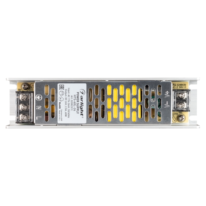 Блок питания HTS-60L-24 (24V, 2.5A, 60W), Arlight, 020823(1), изображение 3