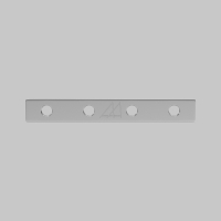 Комплект прямых соединителей для демпферного шинопровода, 4 шт, TRA034D-C-42S Комплект прямых соединителей для демпферного шинопровода, 4 шт, TRA034D-C-42S