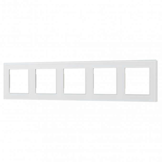 Рамка стеклянная FRM-GLARE-GS-5-WH, Arlight, 043805, изображение 1