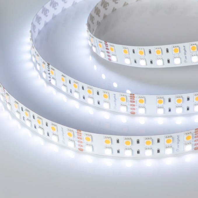 Светодиодная лента RT 2-5000 24V RGB-Warm 2x2 (5060, 720 LED, LUX), Arlight, 012327(1), изображение 5 Светодиодная лента RT 2-5000 24V RGB-Warm 2x2 (5060, 720 LED, LUX), Arlight, 012327(1), изображение 5