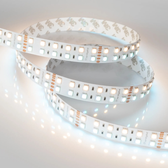Светодиодная лента RT 2-5000 24V RGB-Warm 2x2 (5060, 720 LED, LUX), Arlight, 012327(1), изображение 8 Светодиодная лента RT 2-5000 24V RGB-Warm 2x2 (5060, 720 LED, LUX), Arlight, 012327(1), изображение 8