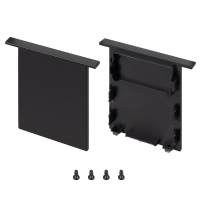 Заглушка SL-LINIA52-3L-F-MIDDLE BLACK глухая, Arlight, 044708