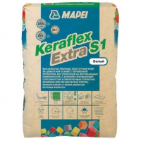 Клей для плитки эластичный Mapei Keraflex Extra S1 Белый, 25 кг