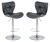 Набор из 2 стульев барных Serenity Echo, Hesby Import, HSBI_DC419_black_2