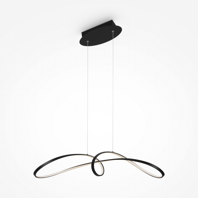 Подвесной светильник Изгиб / Curve 4000К 42Вт, MOD156PL-L52B4K, изображение 1 Подвесной светильник Изгиб / Curve 4000К 42Вт, MOD156PL-L52B4K, изображение 1
