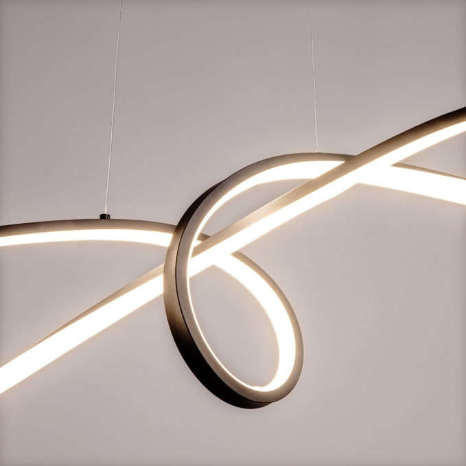 Подвесной светильник Изгиб / Curve 4000К 42Вт, MOD156PL-L52B4K, изображение 4 Подвесной светильник Изгиб / Curve 4000К 42Вт, MOD156PL-L52B4K, изображение 4