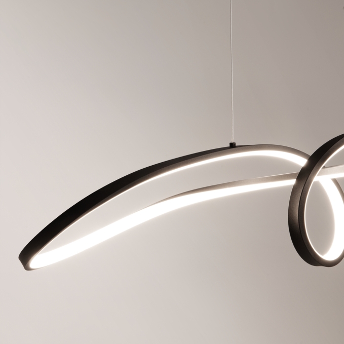 Подвесной светильник Изгиб / Curve 4000К 42Вт, MOD156PL-L52B4K, изображение 5 Подвесной светильник Изгиб / Curve 4000К 42Вт, MOD156PL-L52B4K, изображение 5
