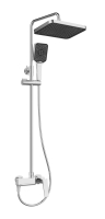 Душевая стойка Esko Минск ST250MK хром со смесителем Душевая стойка Esko Минск ST250MK хром со смесителем