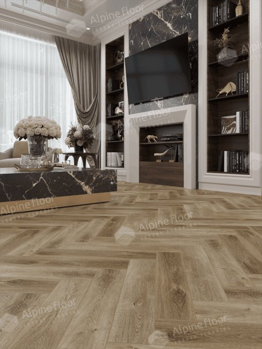 Каменный ламинат SPC Alpine Floor Parquet Light Дуб Целата, ЕСО 13-35 MC