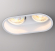 Встраиваемый светильник IP20 GU10 2*50W 220-240V CLOUD SPOT NT19 578 NOVOTECH 370564, фото на белом фоне Встраиваемый светильник IP20 GU10 2*50W 220-240V CLOUD SPOT NT19 578 NOVOTECH 370564, фото на белом фоне