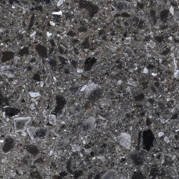 Керамогранит Kerranova Terrazzo Dark Grey MR 60x60, K-333/MR/600x600x9 Керамогранит Kerranova Terrazzo Dark Grey MR 60x60, K-333/MR/600x600x9