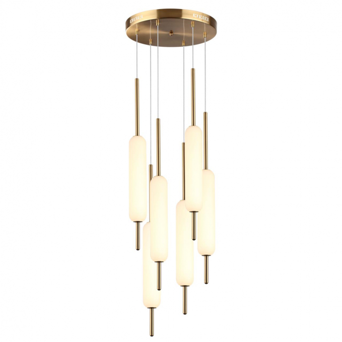 Подвес LED 72W REEDS PENDANT ODL21 403 ODEON LIGHT 4794/72L, изображение 1 Подвес LED 72W REEDS PENDANT ODL21 403 ODEON LIGHT 4794/72L, изображение 1