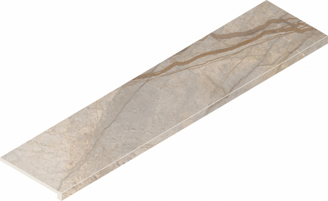 Ступень Italon Stellaris Elegant Silver фронтальная 33x120, 620070002595 Ступень Italon Stellaris Elegant Silver фронтальная 33x120, 620070002595