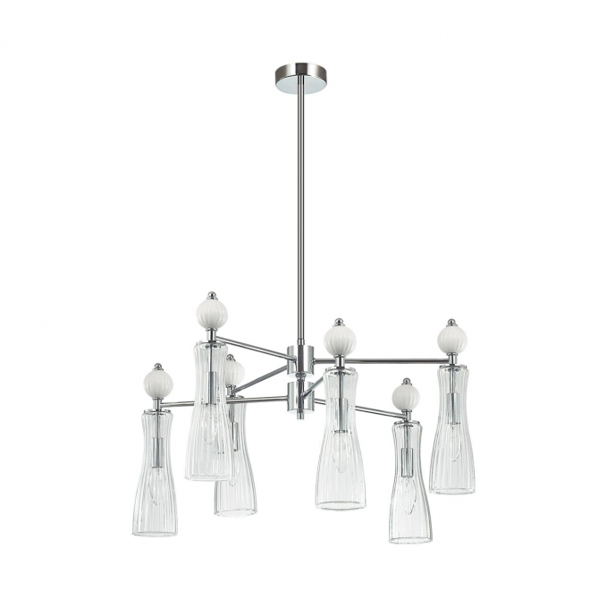 Люстра Е14 6*40W 220V EMILY NEOCLASSI LN26 160 LUMION 8268/6, изображение 1 Люстра Е14 6*40W 220V EMILY NEOCLASSI LN26 160 LUMION 8268/6, изображение 1