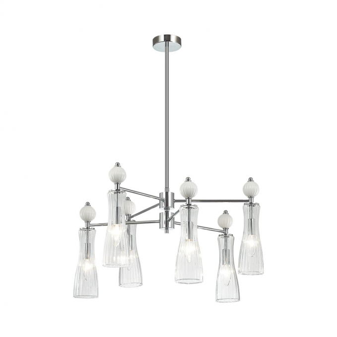 Люстра Е14 6*40W 220V EMILY NEOCLASSI LN26 160 LUMION 8268/6, дополнительный ракурс Люстра Е14 6*40W 220V EMILY NEOCLASSI LN26 160 LUMION 8268/6, дополнительный ракурс