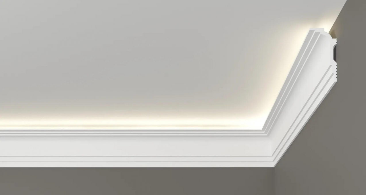 Карниз Decor-Dizayn DD515, 100x50x2000 мм Карниз Decor-Dizayn DD515, 100x50x2000 мм