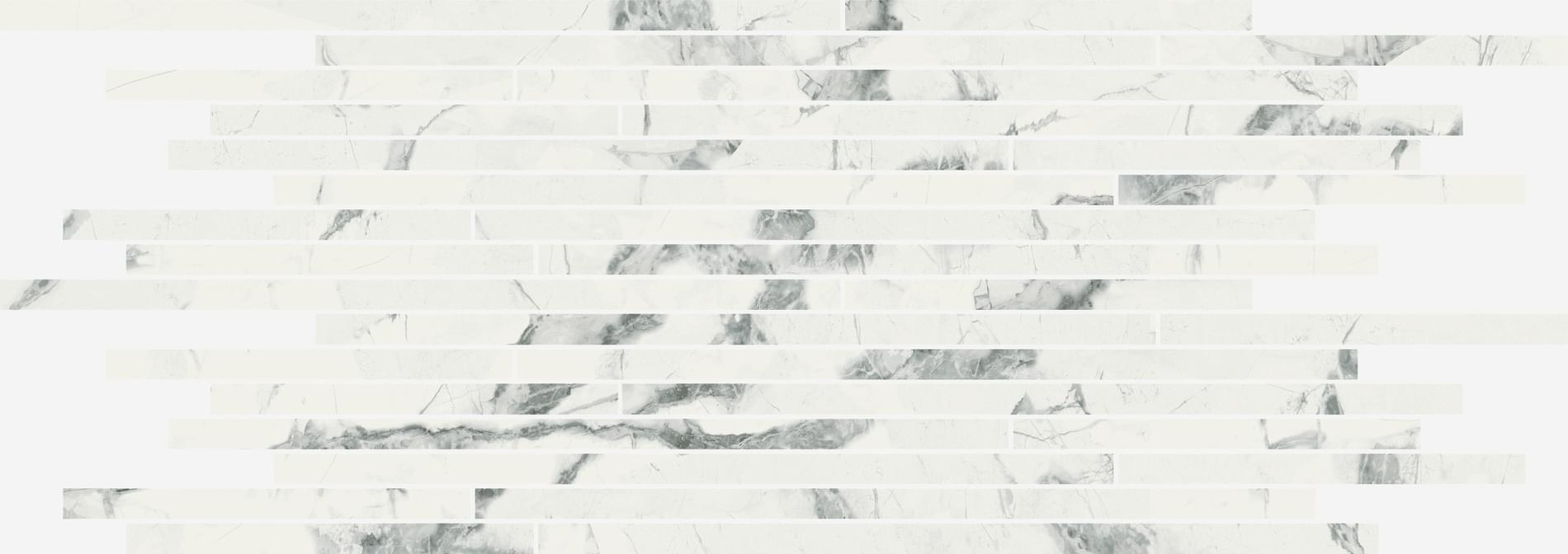 Мозаика Italon Charme Deluxe Invisible White Strip 26x75, 610110000640 Мозаика Italon Charme Deluxe Invisible White Strip 26x75, 610110000640