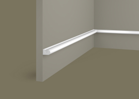 Заглушка Cosca Decor ZP007 правая для рейки RX007, 15x23x2800 мм, Экополимер Заглушка Cosca Decor ZP007 правая для рейки RX007, 15x23x2800 мм, Экополимер