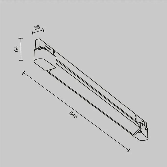 Трековый светильник Базис / Basis Trinity 2700K 20Вт 120°, Maytoni, TR196-3-20W2.7K-B Трековый светильник Базис / Basis Trinity 2700K 20Вт 120°, Maytoni, TR196-3-20W2.7K-B