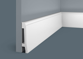 Плинтус Cosca Decor PX022, 100х22x2000 мм, Экополимер