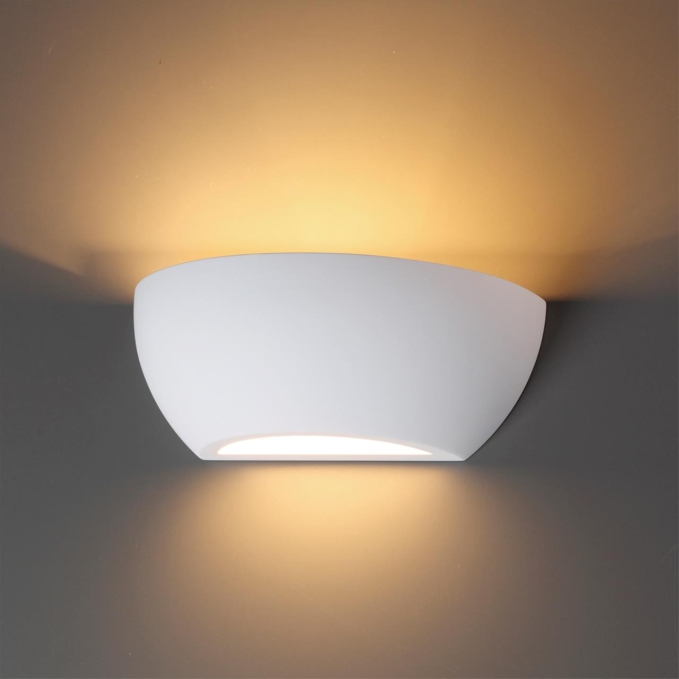 Настенный светильник IP20 E14 1*40W 220V GIPS HIGHTECH ODL18 431 ODEON LIGHT 3551/1W, фото на цветном фоне 1