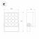 Светильник ALT-BLOCK-S220x220-50W Day4000 (GR, 3 deg, 230V), Arlight, 055257, изображение 4