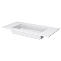 Мебельная раковина Armadi Art Quatro 793-100-W 100 см white