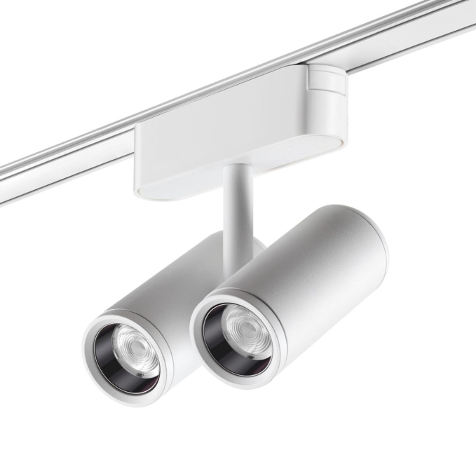 Трековый светильник для низков. шинопровода IP20 LED 4000K 2*8W 48V 1360Лм SMAL SHINO NT23 192 NOVOTECH 359109, фото на цветном фоне 2 Трековый светильник для низков. шинопровода IP20 LED 4000K 2*8W 48V 1360Лм SMAL SHINO NT23 192 NOVOTECH 359109, фото на цветном фоне 2